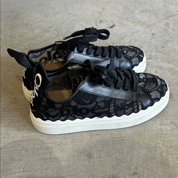 Chloè lace sneakers size 40 - Picture 4 of 7